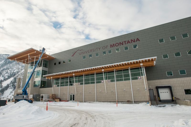 Missoula College Building Exterior in February 2017