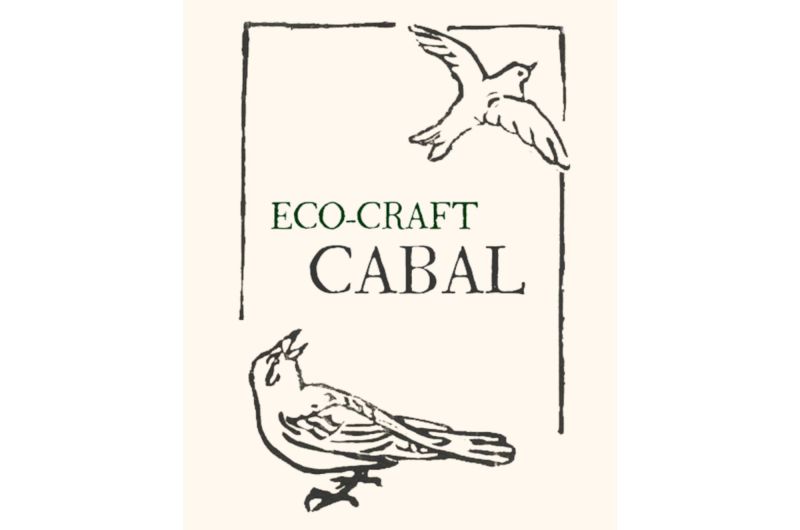 Eco Craft Emblem with two birds that says 'Eco-Craft Cabal'
