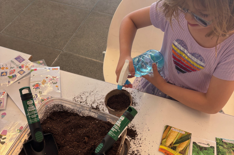SpectrUM Student Planting