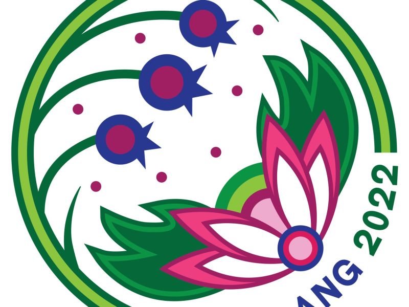 logo with flower reads Colang 2022