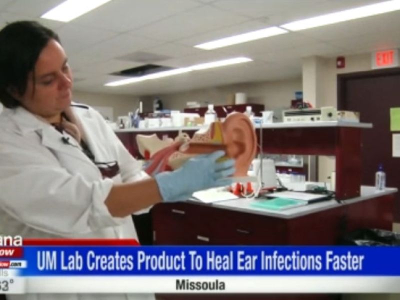 UM professor invents gel therapy for ear infections to replace ear drops