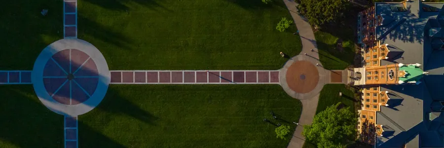 Main hall from above