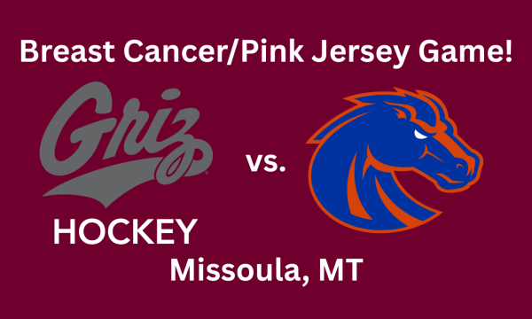 Griz Hockey vs. Boise State (Pink Jersey Game)