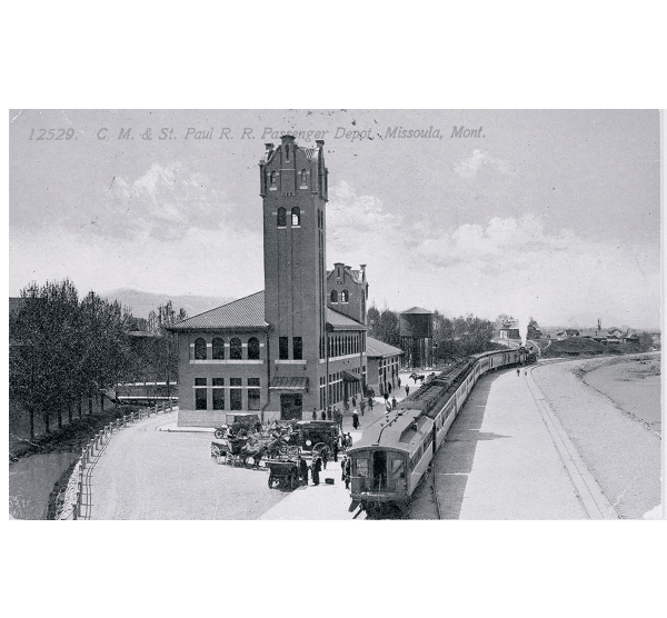 Boone and Crockett Club headquarters (old Milwaukee Road Depot in Missoula, �����ؿ�)