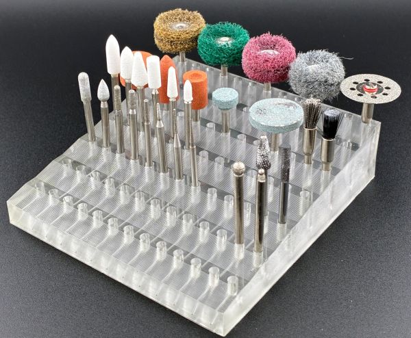 Rotary Tool Bit Rack