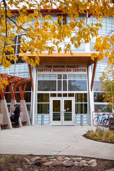 Place Holder Photo – Picture of a the front doors to the PFNAC Building in the fall time