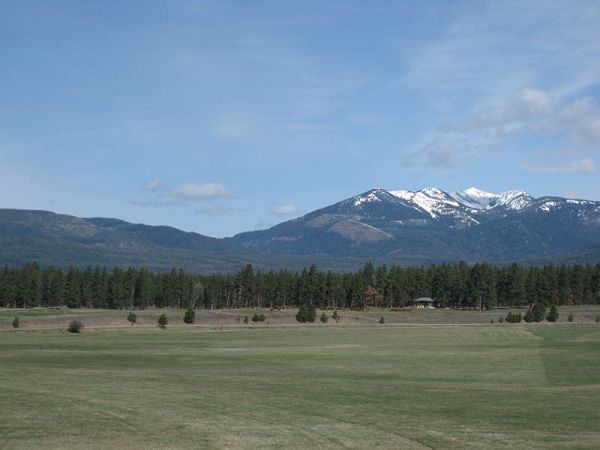 beautiful ranch setting in montana