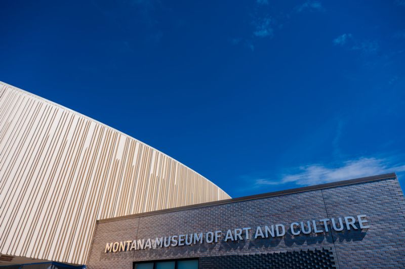 Montana museum of art and culture on UM campus