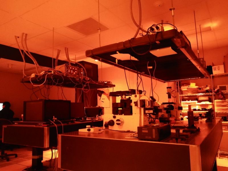 TIRF Microscope Based on Nikon TE