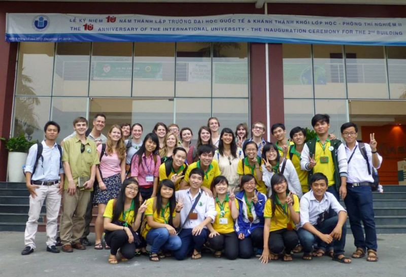 Group photo of students