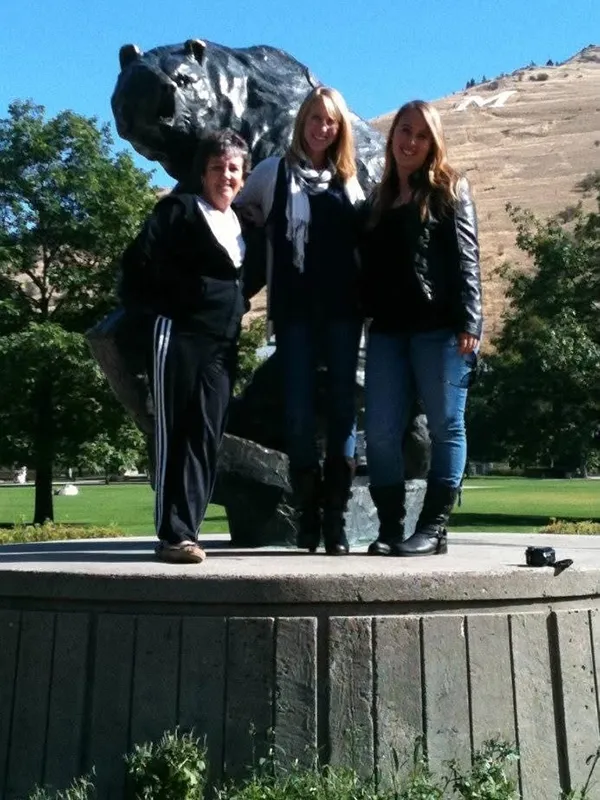 elizabeth and two other people
