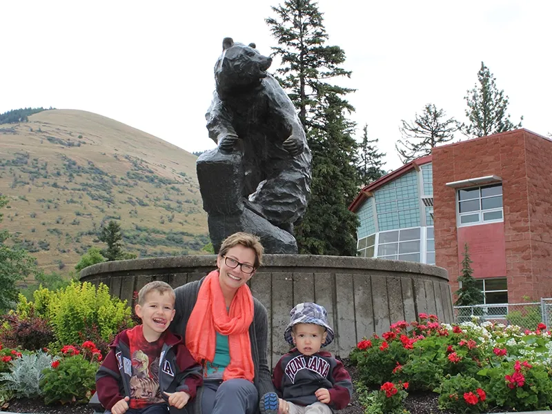 mikal with sons