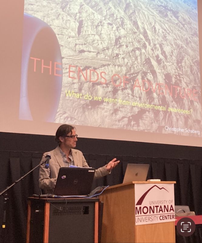 Lecture by Christopher Schaberg