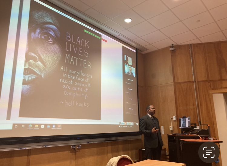 Lecture by Derrick Brooms
