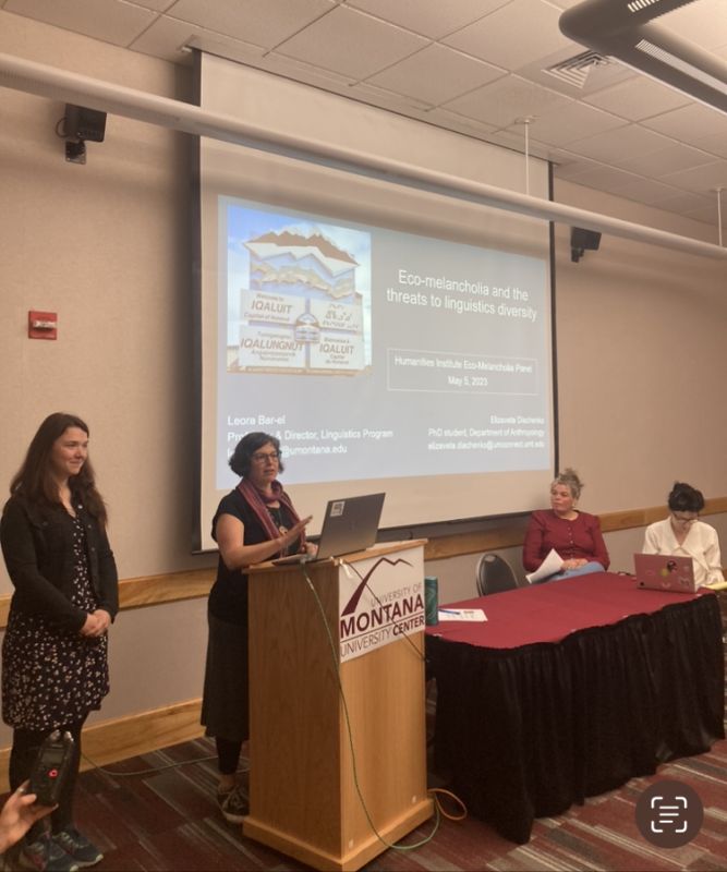 Panel presentation eco melancholia conference