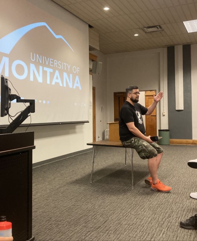 Lecture by Sterling Holywhitemountain