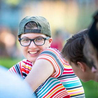 Students at Orientation