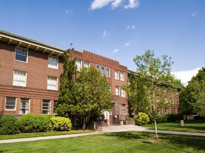 Turner Residence Hall, home of the Dell Brown conference room