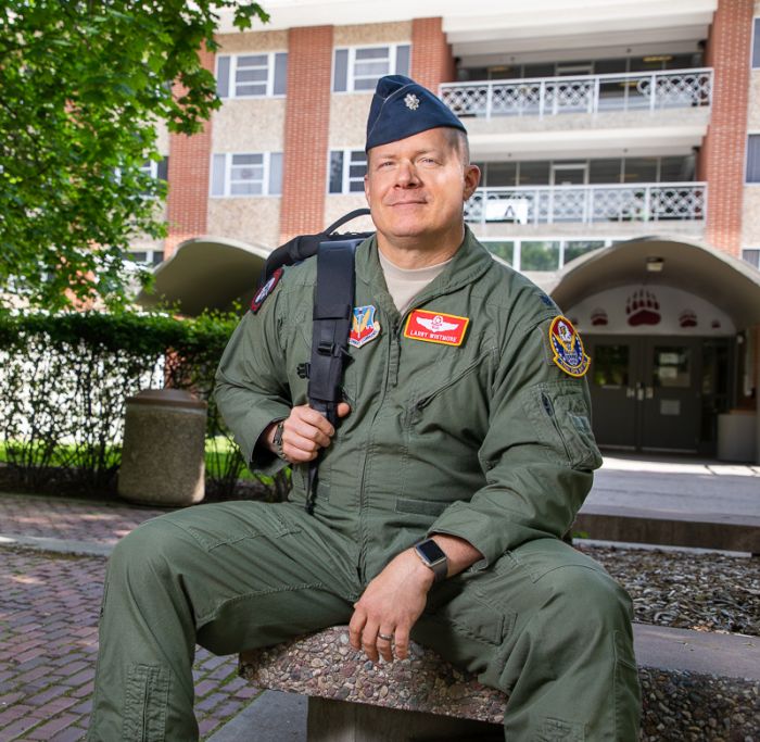Student/Veteran Larry Whitmore