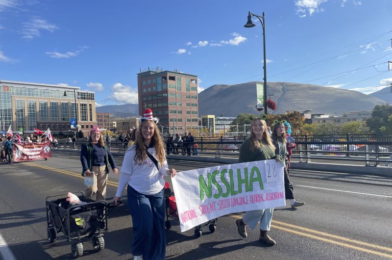 nsslha in a parade
