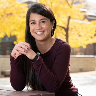 Image of Alberta smiling, ready to talk about Missoula College? Contact her!