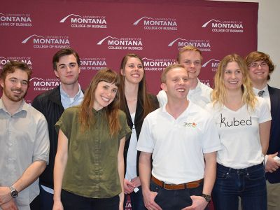 Winners from the 2019 John Ruffatto Business Startup Challenge