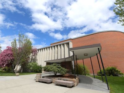 A picture of UM's Music Building