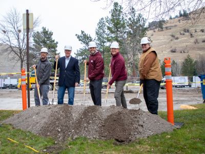 Photo of groundbreaking