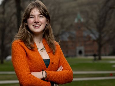 A picture of Lauren Western on campus