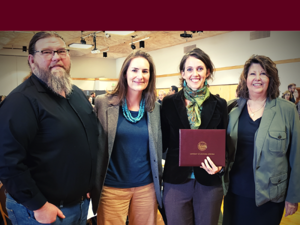 Four faculty members